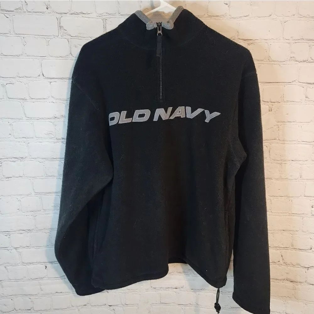 Men's Old Navy zip-up fleece sweater, size Medium